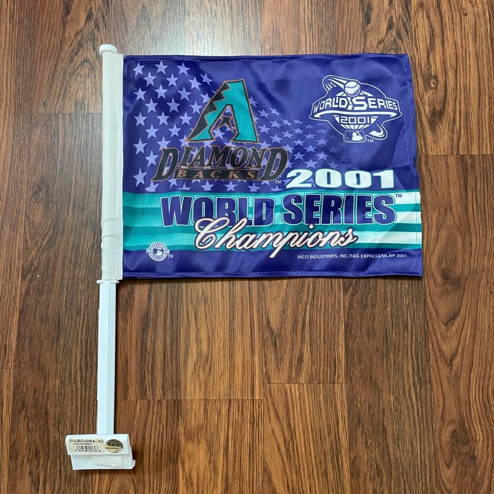 ⚾️ Vintage Arizona Diamondbacks 2001 Champs Flag⚾️